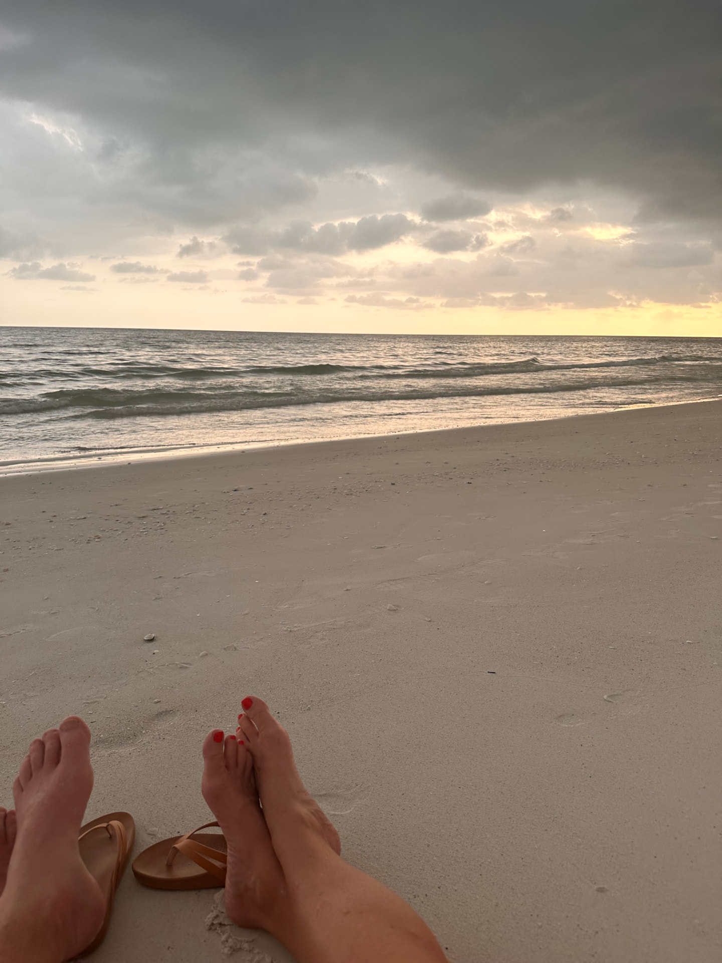 Sunset over the beach a short ride from Pirates Cove Marco Island